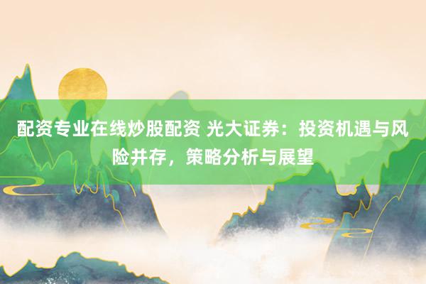 配资专业在线炒股配资 光大证券：投资机遇与风险并存，策略分析与展望