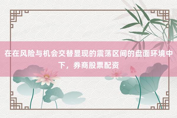 在在风险与机会交替显现的震荡区间的盘面环境中下，券商股票配资