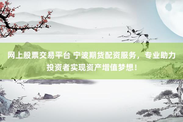 网上股票交易平台 宁波期货配资服务，专业助力投资者实现资产增值梦想！